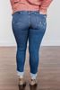 Picture of PLUS SIZE SKINNY DISTRESSED JEANS